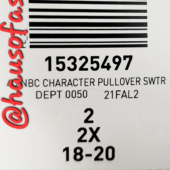 TORRID The Nightmare Before Christmas Pullover Sweater! NWT! - Picture 7 of 9